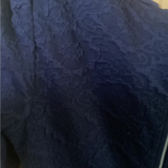 London Times Midi Dress Navy 8 - Picture 5 of 6